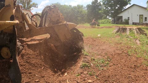 What You Don’t See Can Hurt You — Dangerous Stump Grinding Job!