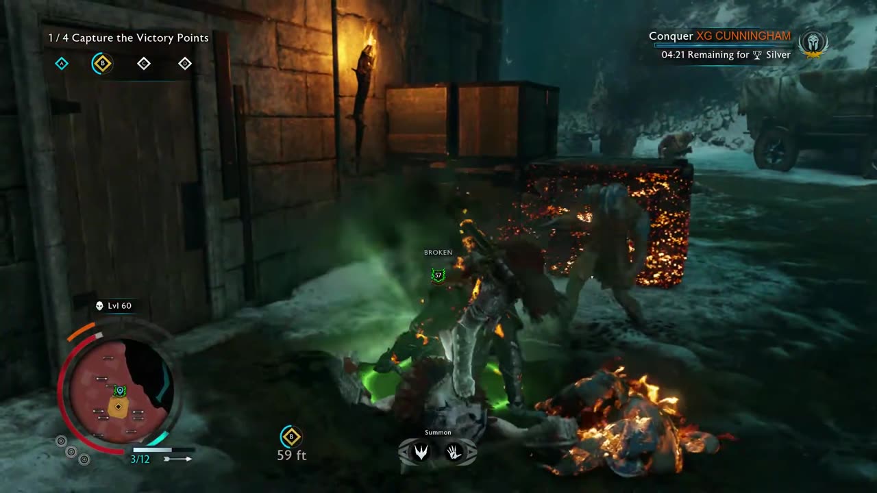 Middle-Earth: Shadow of War | Testing My Seregost Defences No.1 (Dush Eagle Eye)