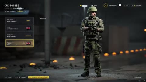 WW3 Boot Camp || Operators Customization