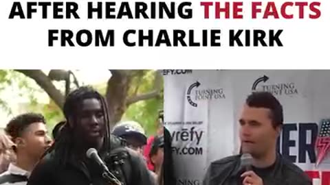 INDOCTRINATED STUDENT NEARLY CRASHES OUT AFTER HEARING THE FACTS FROM CHARLIE KIRK