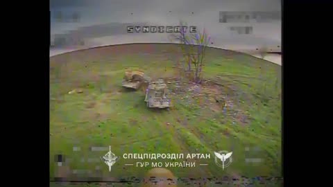 Soldiers of GUR special unit "Artan" report repelling a large-scale Russian mechanized