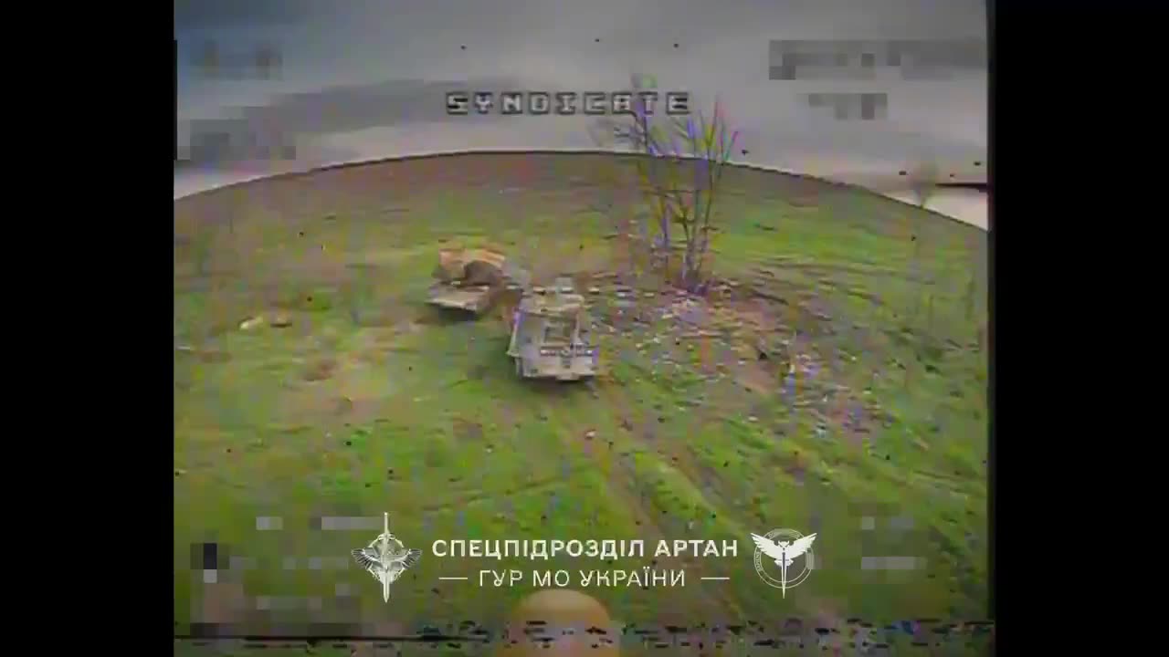 Soldiers of GUR special unit "Artan" report repelling a large-scale Russian mechanized