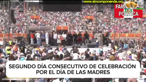 MADRES DISFRUTARON DE SU FIESTA POR EL DÍA DE LA MADRE CON EL ALCALDE DE LIMA