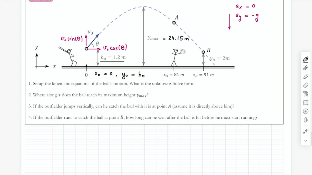 Physics 8A - Chapter 02 - Projectile Motion