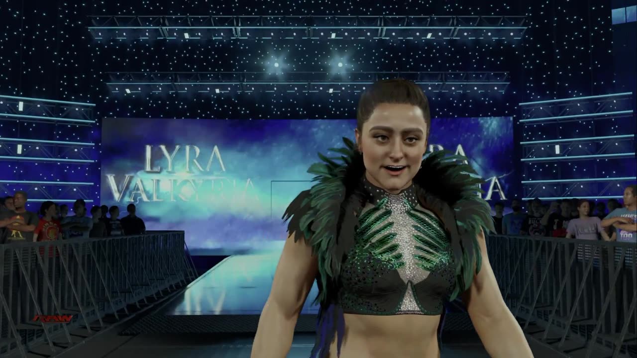 wwe 2k25 259 universe Chyna VS Lyra Valkyria