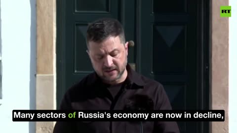 🇷🇺🇨🇳 Ukraine Russia War | Zelensky: Russian Economy in Difficult State, Points to Putin's Chi… | RCF