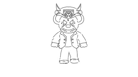 Insanity bear storms in