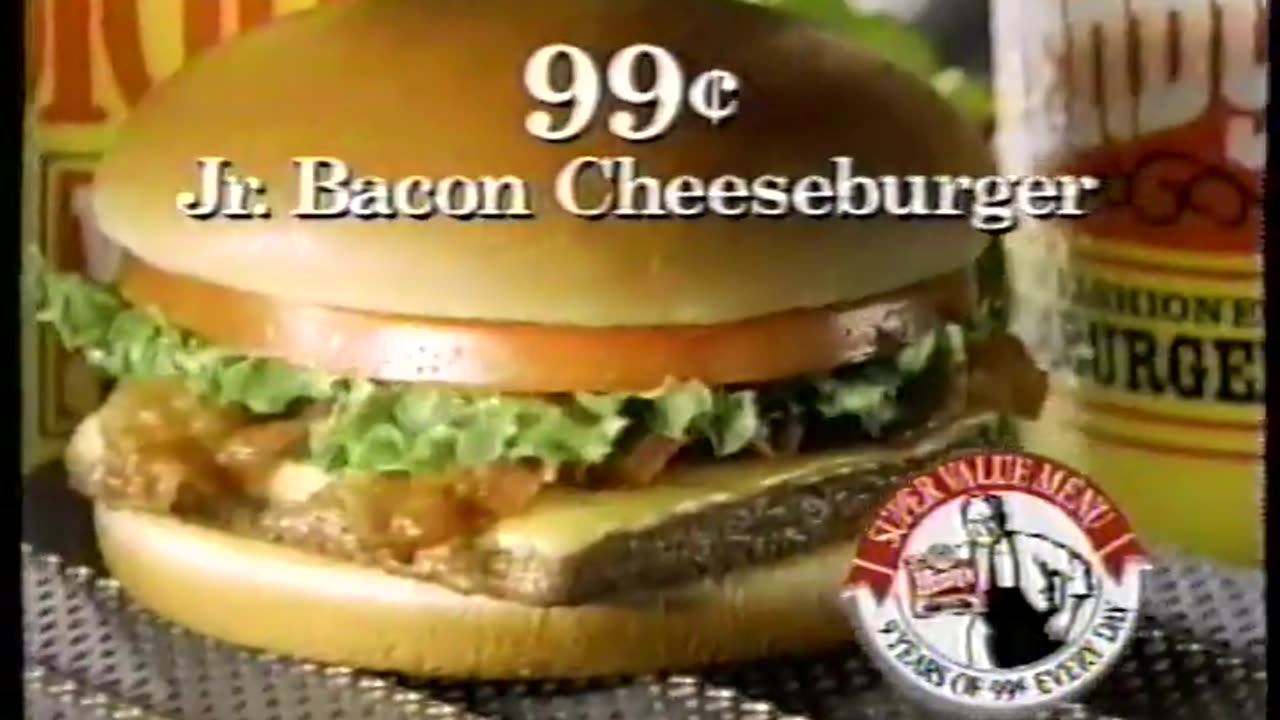 1998 Wendy's Fast Food Commercial