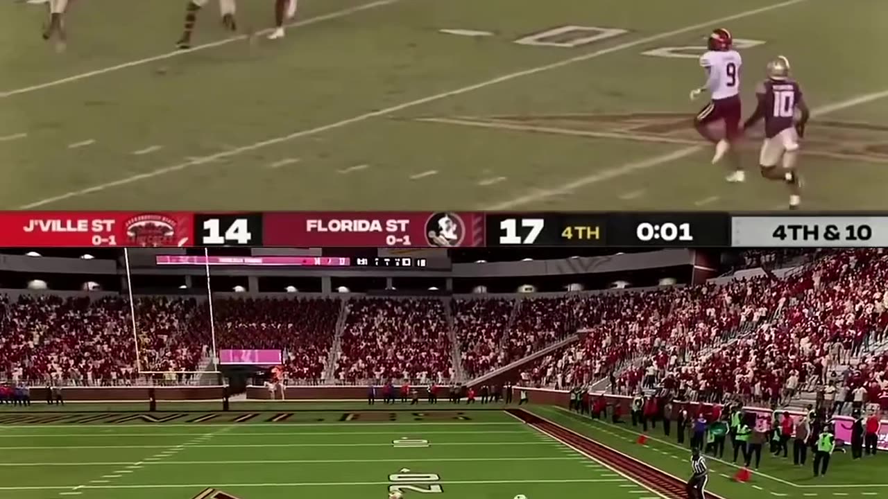 Recreating Epic College Football Moments in College Football 25: Jax State Takes down FSU