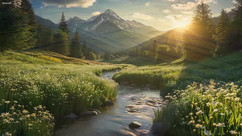 Healing Music for Stress Relief🌿 Calm Piano & Nature Sounds to Clear the Mind, Stop Overthinking