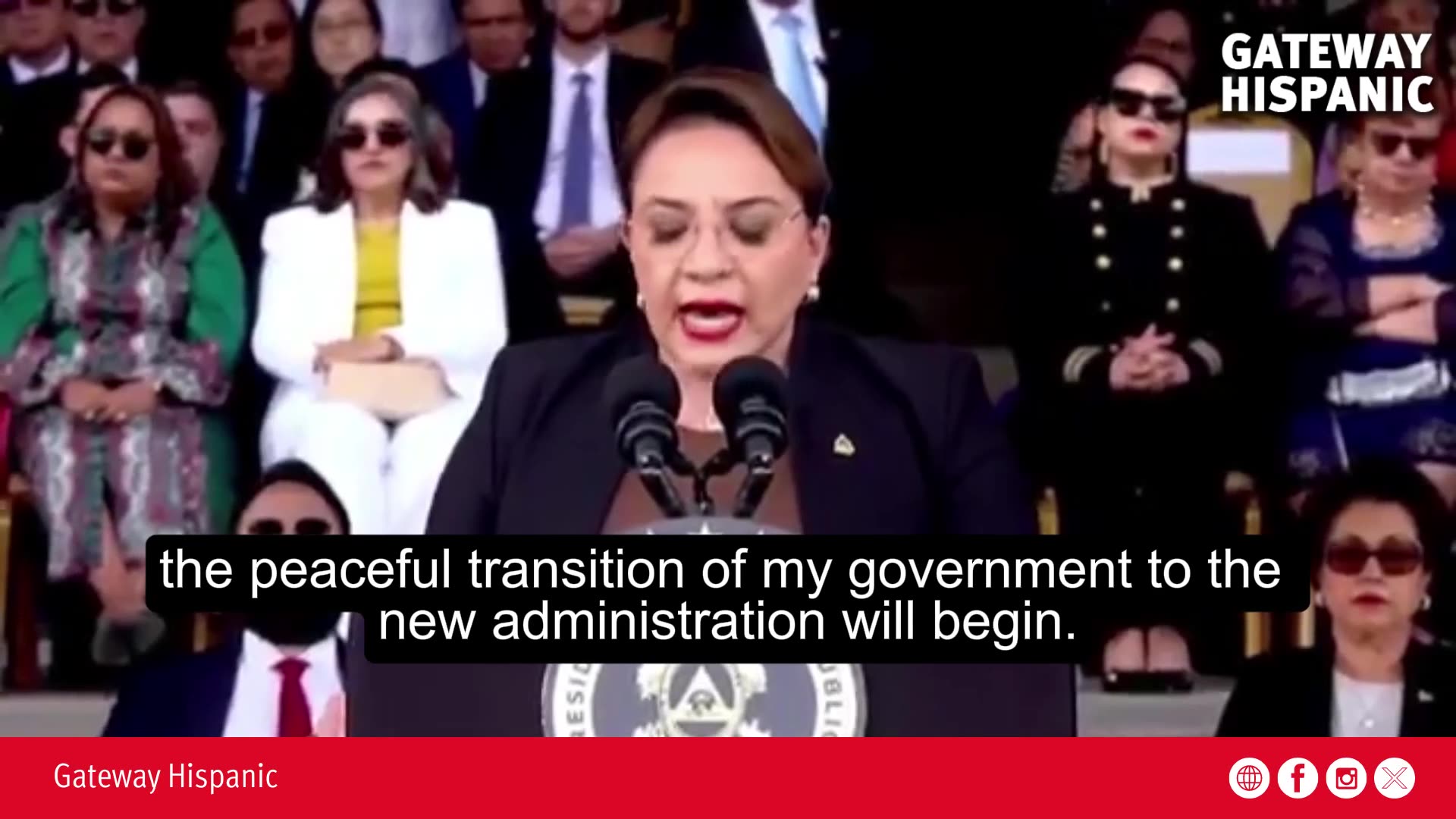 Xiomara Castro announces peaceful transition amid electoral tension in Honduras