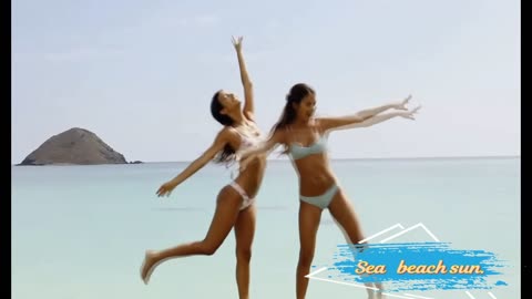 Sea ​​beach sun.