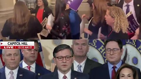 🚨 Mike Johnson GOES OFF on Democrats After They STORM His Office 😡🔥 “Total Political Stunt!”