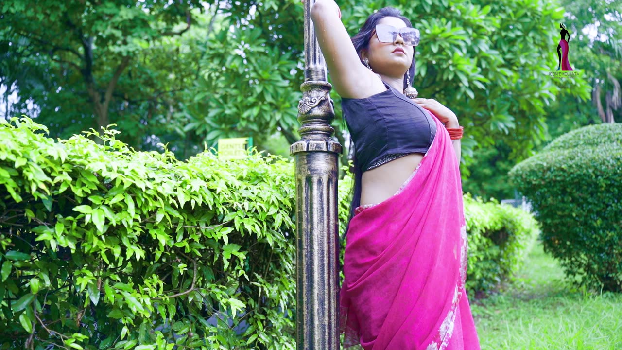 Dhira Saree Look