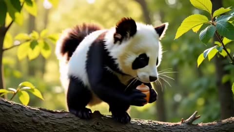What if You Cross a SQUIRREL with a PANDA? 🐿️🐼