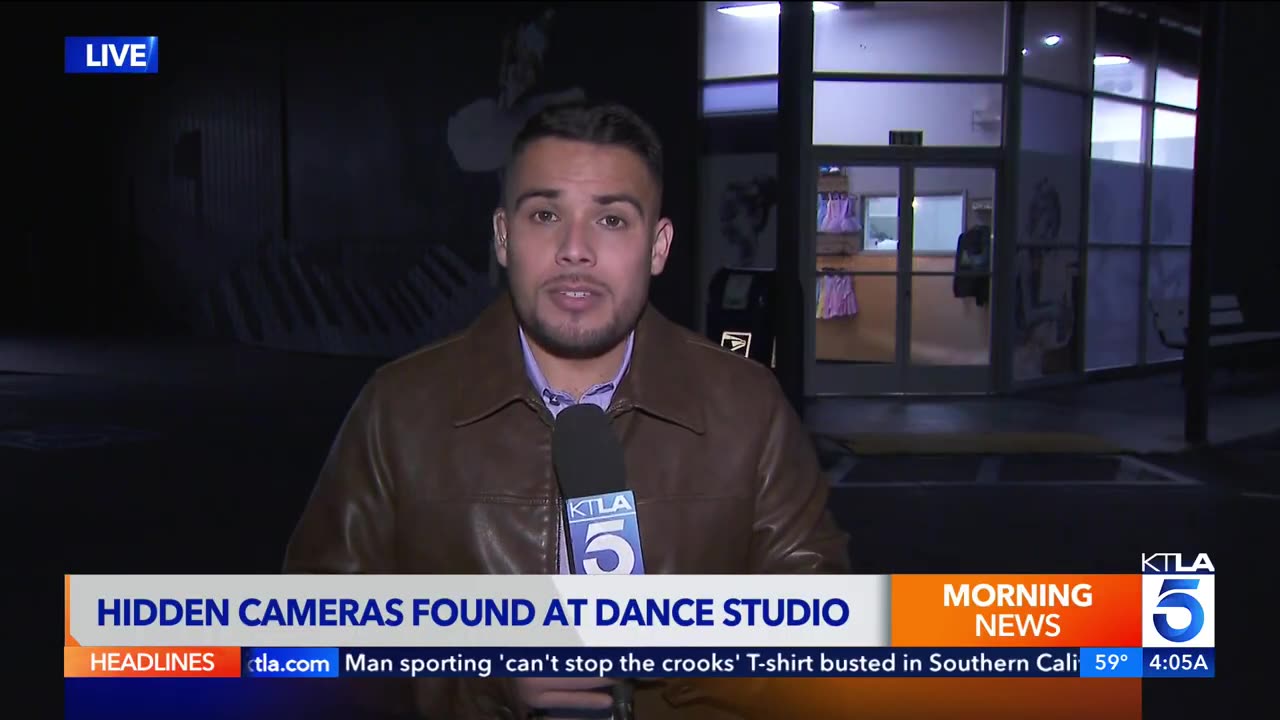 Hidden cameras found in Hermosa Beach dance Studio Bathrooms.