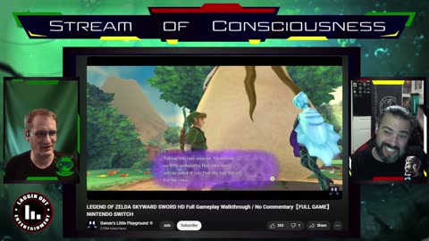 The Legend of Zelda 04 - Skyward Sword Part 2 - Stream of Consciousness w/ Hiro Ep 44