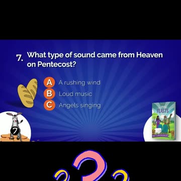 What type of sound came from Heaven on Pentecost?