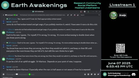 Earth Awakenings - Livestream 1 - #3215