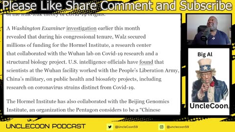 EP92| FBI HAS INFORMATION THAT TAMPON TIM WALZ HAS MADE OVER 30 TRIPS TO CHINA SPONSORED BY THE CCP!
