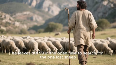 The parable of the lost sheep