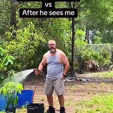 Before he see his wife