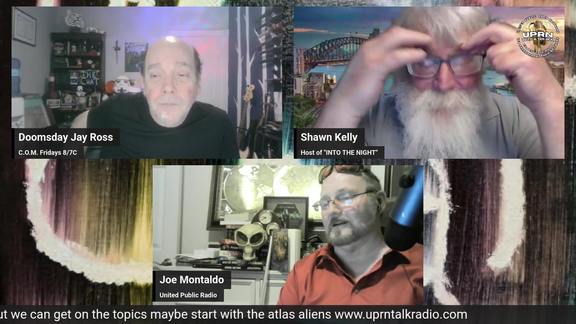 The Chat Tonight lets see how far out we can get on the topics maybe we will tart with the atlas