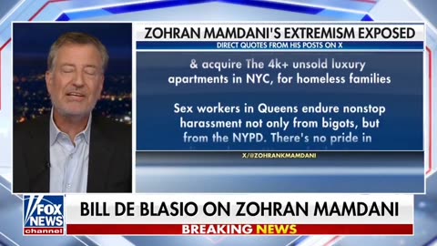Bill de Blasio to Democrats: Be Like Mamdani