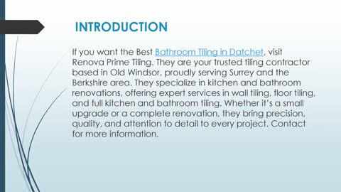 Best Bathroom Tiling in Datchet