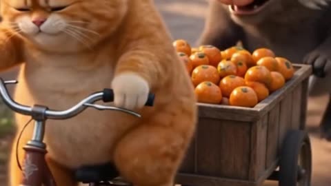 A Fat Cat, A Boar & One Big Orange Mission 🍊