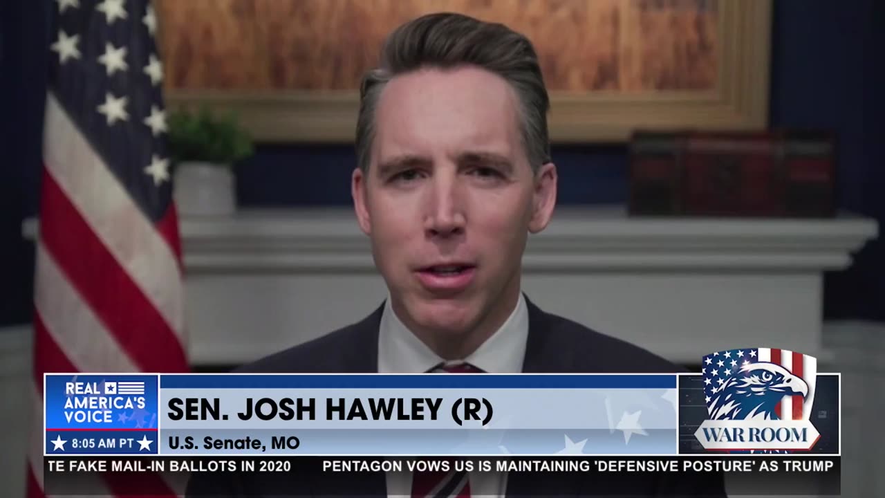 SEN. HAWLEY'S CONCERNS ABOUT SENATE CHANGES TO BBB