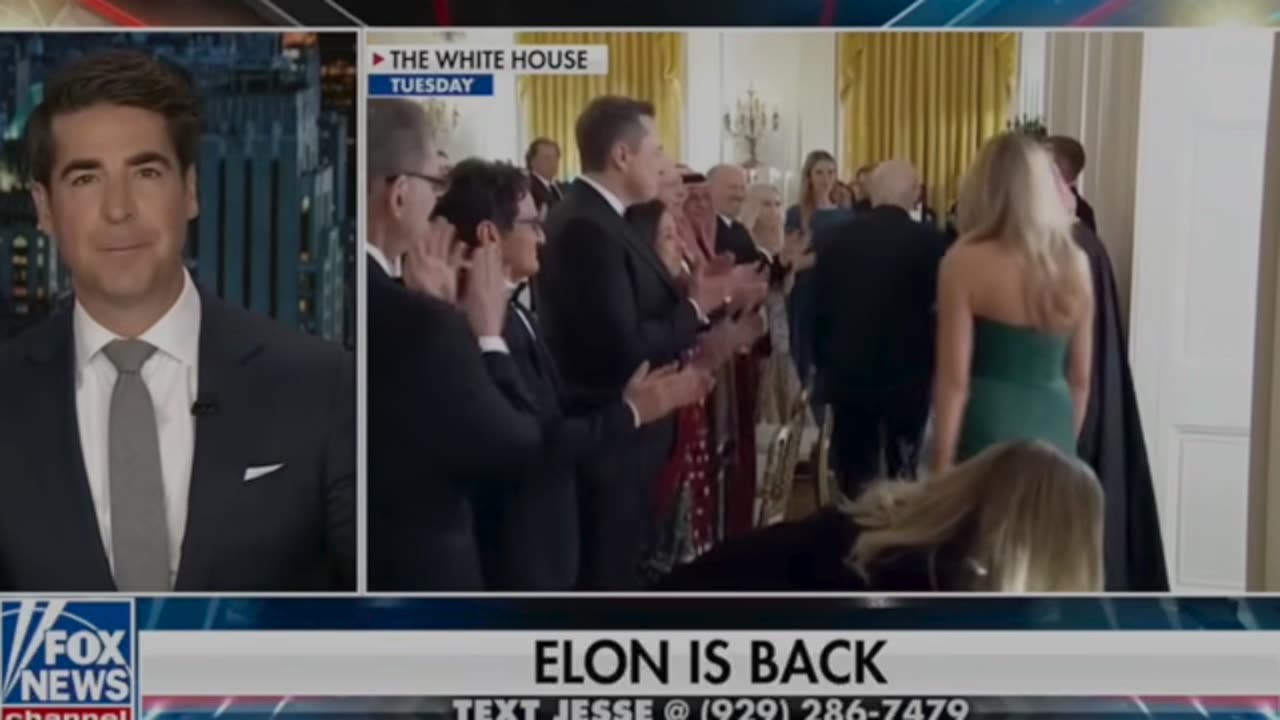 Jesse Watters : "Elon Musk and The Boys Are Back"