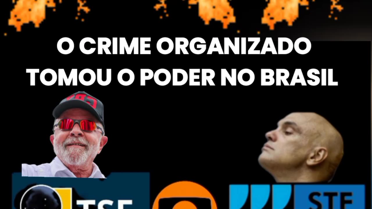 O CRIME ORGANIZADO TOMOU O PODER NO BRASIL.