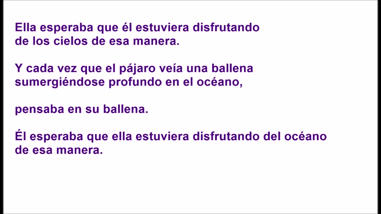 El Pajaro y la Ballena