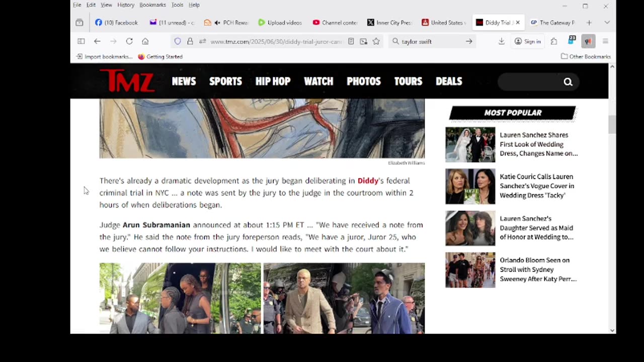 Diddy Trial Jury Note Halts Deliberations, Juror Can't Follow Judge's Instructions