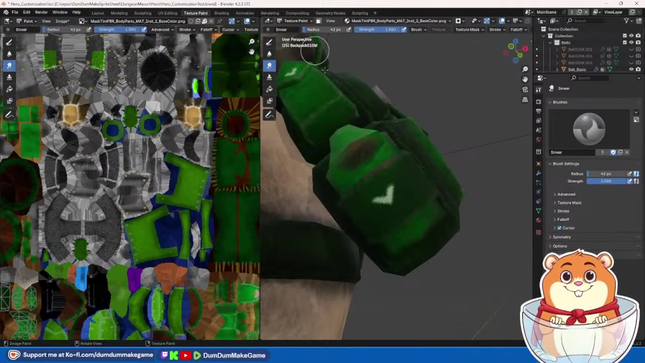 Dev Stream: Simplifying Models to Improve Renders Pt. 2! (Reupload)