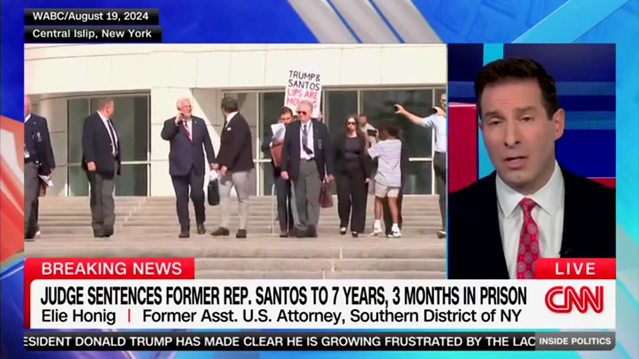 CNN's Elie Honig Says George Santos' 7-Year Sentencing Is 'Very High' For A Non-Violent Offender