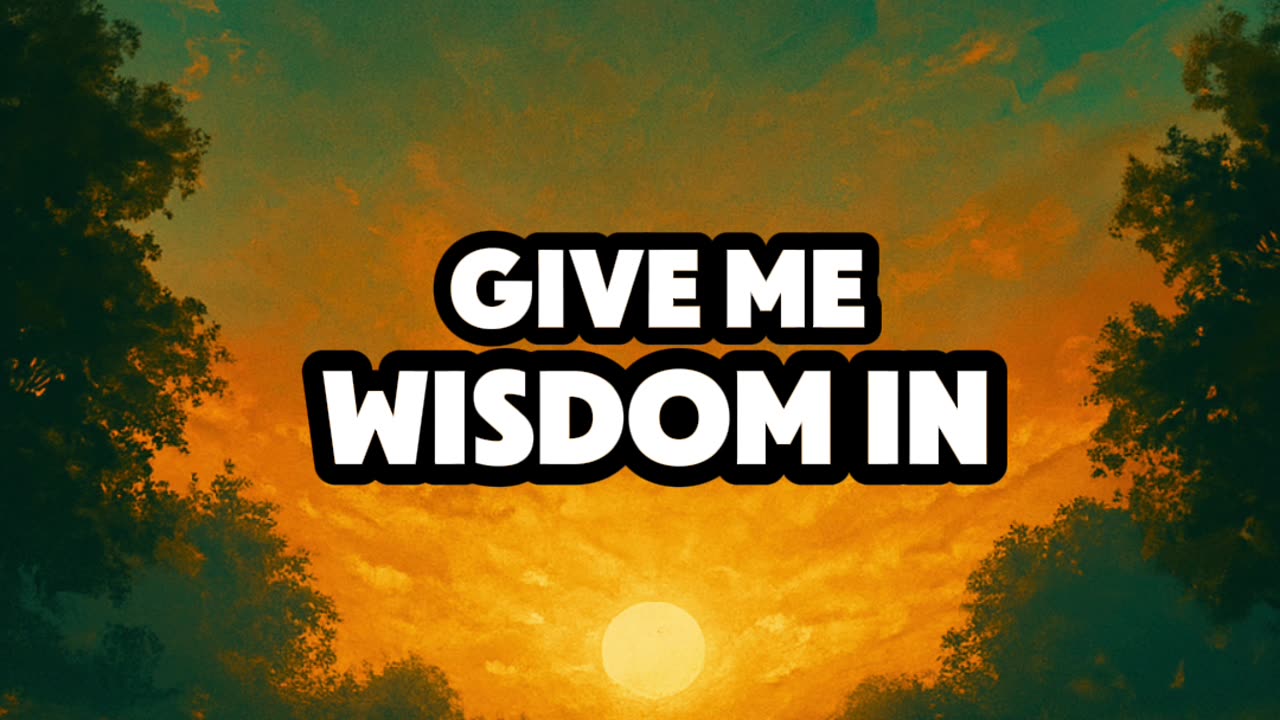 Guide My Steps, Lord 👣 | Powerful Morning Prayer for Wisdom