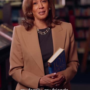 107 Days by Kamala Harris, coming September 2025