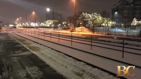 Cleanup continues in Chicago after Sunday’s snowfall