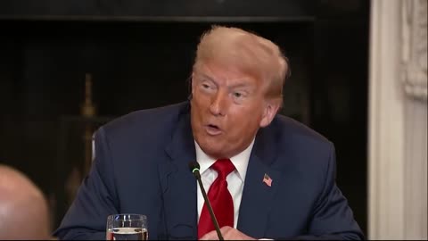 President Trump: When they picket in front of Harvard wearing masks, nobody complains —