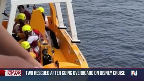 Two people rescued after going overboard on Disney cruise