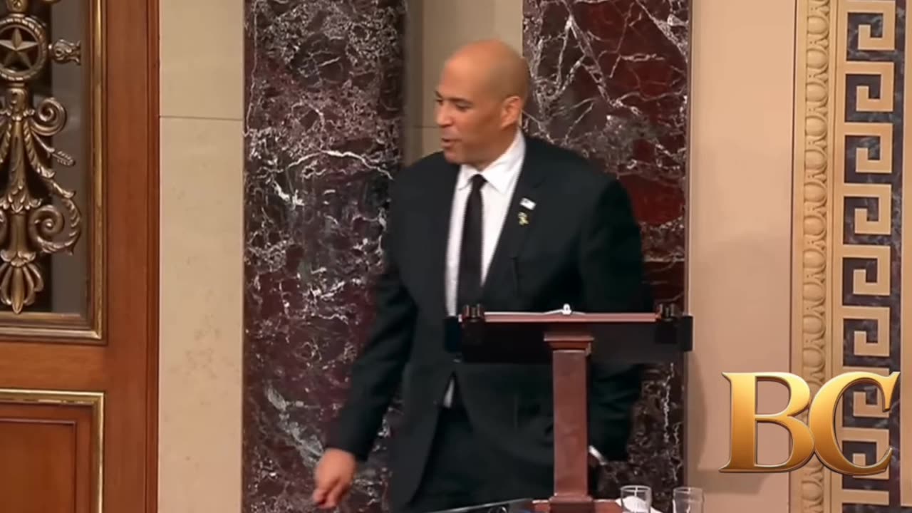 Cory Booker’s anti-Trump speech on the Senate floor goes on for hours