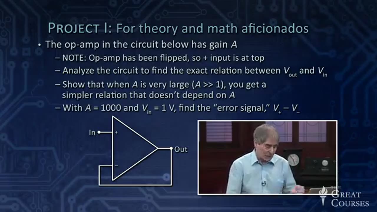Understanding Modern Electronics - part 12 - Electronic Feedback