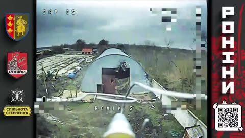 🔥💥 Destruction of Russian hangar with heavy equipment in Zaporizhzhia region