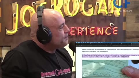 Joe Rogan Speaks About Getting Fined For Walking in the Woods