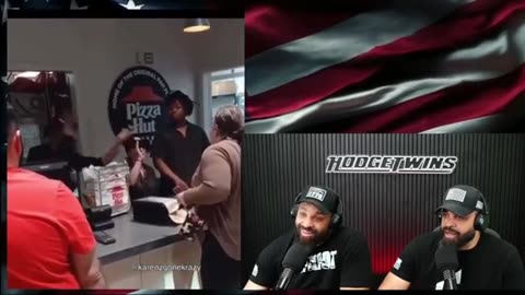 Fat Customer Berates cashier then Chaos Erupts