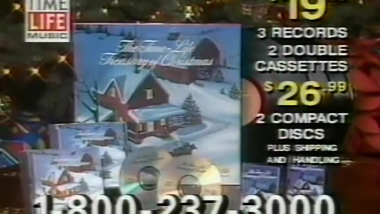 Treasury Of Christmas - 1990 CD Package AD
