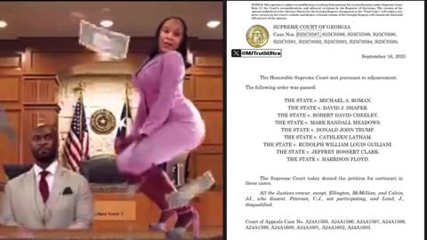 The Georgia Supreme Court REJECTED Fani Willis's application