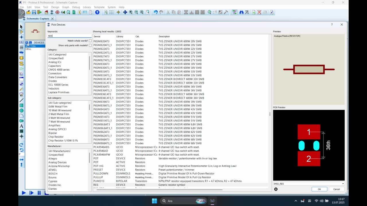 Series LED Diode Circuit